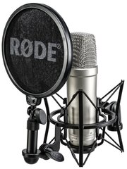 Rode NT1-A Complete Vocal Recording Solution - kohinaton studiomikrofoni hinta ja tiedot | Mikrofonit | hobbyhall.fi