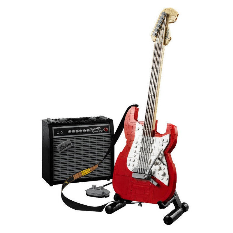 Fender Stratocaster Guitar Puzzle 3D hinta ja tiedot | LEGOT ja rakennuslelut | hobbyhall.fi
