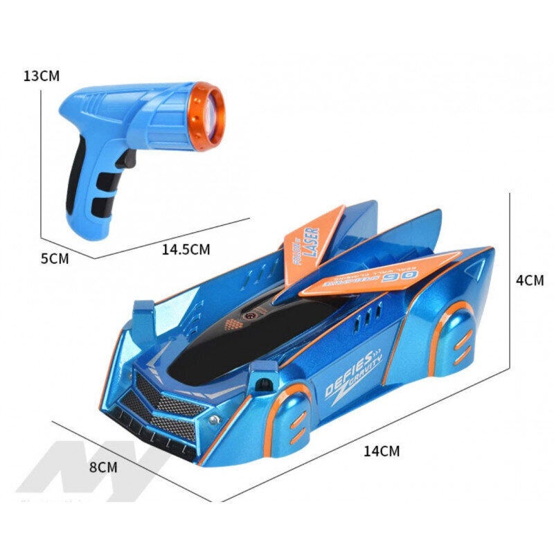 Infrapuna laser RC Car Blue hinta ja tiedot | Poikien lelut | hobbyhall.fi