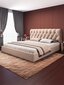 Sänky CROWN, 160x200 cm, beige hinta ja tiedot | Sängyt | hobbyhall.fi