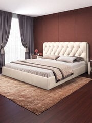 Sänky CROWN, 140x200 cm, valkoinen hinta ja tiedot | Sängyt | hobbyhall.fi