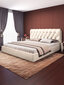 Sänky CROWN, 180x200 cm, valkoinen hinta ja tiedot | Sängyt | hobbyhall.fi