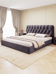 Sänky CROWN + SAPNAS 2 XL, 140x200 cm, harmaa hinta ja tiedot | Sängyt | hobbyhall.fi