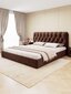 Sänky CROWN + SAPNAS 2 XL, 180x200 cm, ruskea hinta ja tiedot | Sängyt | hobbyhall.fi