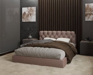 Sänky QUEEN, 120x200 cm, ruskea hinta ja tiedot | Sängyt | hobbyhall.fi