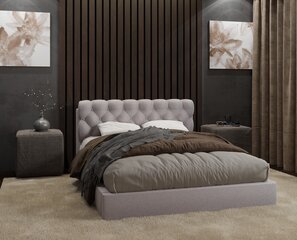 Sänky QUEEN + SAPNAS 2 XL, 120x200 cm, harmaa hinta ja tiedot | Sängyt | hobbyhall.fi