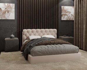 Sänky QUEEN + SAPNAS 2 XL, 160x200 cm, beige hinta ja tiedot | Sapnas.eu Makuuhuone | hobbyhall.fi
