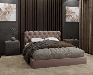 Sänky QUEEN + SAPNAS 2 XL, 120x200 cm, ruskea hinta ja tiedot | Sängyt | hobbyhall.fi