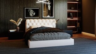 Sänky THRONE + SAPNAS 2 XL, 120x200 cm, valkoinen hinta ja tiedot | Sängyt | hobbyhall.fi