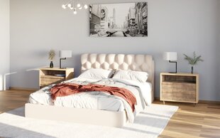 Sänky PRINCESS, 120x200 cm, beige hinta ja tiedot | Sängyt | hobbyhall.fi