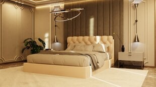 Sänky CASTLE, 120x200 cm, valkoinen hinta ja tiedot | Sängyt | hobbyhall.fi