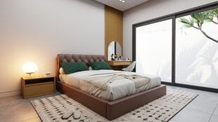 Sänky ARISTOCRAT + SAPNAS 2 XL, 140x200 cm, ruskea hinta ja tiedot | Sängyt | hobbyhall.fi