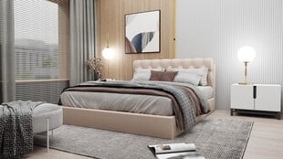 Sänky DINASTY, 160x200 cm, beige hinta ja tiedot | Sängyt | hobbyhall.fi