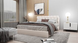 Sänky DINASTY, 120x200 cm, valkoinen hinta ja tiedot | Sängyt | hobbyhall.fi