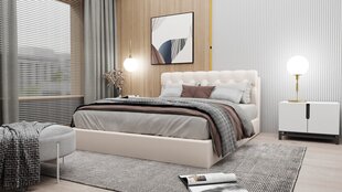 Sänky DINASTY, 180x200 cm, valkoinen hinta ja tiedot | Sängyt | hobbyhall.fi
