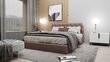 Sänky DINASTY, 140x200 cm, ruskea hinta ja tiedot | Sängyt | hobbyhall.fi