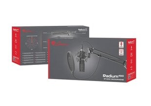 Genesis Gaming Microphone, USB, Radium 4 hinta ja tiedot | Genesis Tietokoneet ja pelaaminen | hobbyhall.fi