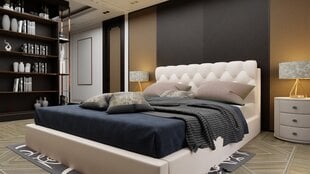 Sänky GRACE, 140x200 cm, valkoinen hinta ja tiedot | Sängyt | hobbyhall.fi