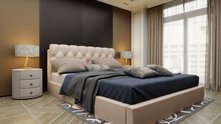 Sänky GRACE + SAPNAS 2 XL, 140x200 cm, beige hinta ja tiedot | Sängyt | hobbyhall.fi