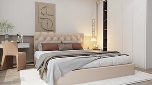 Sänky KINGDOM + SAPNAS 2 XL, 120x200 cm, beige hinta ja tiedot | Sängyt | hobbyhall.fi