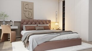 Sänky KINGDOM + SAPNAS 2 XL, 120x200 cm, ruskea hinta ja tiedot | Sängyt | hobbyhall.fi