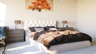 Sänky MAJESTY, 120x200 cm, valkoinen hinta ja tiedot | Sängyt | hobbyhall.fi