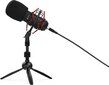 Silentium PC Gear SM900T Black (musta) + Pop Filter + Shock-Mount + Tripod Stand hinta ja tiedot | Mikrofonit | hobbyhall.fi