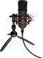 Silentium PC Gear SM900T Black (musta) + Pop Filter + Shock-Mount + Tripod Stand hinta ja tiedot | Mikrofonit | hobbyhall.fi