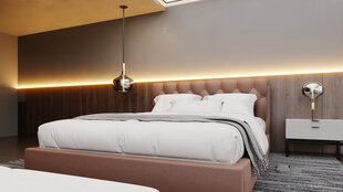 Sänky MONARCHY + SAPNAS 2 XL, 120x200 cm, ruskea hinta ja tiedot | Sängyt | hobbyhall.fi