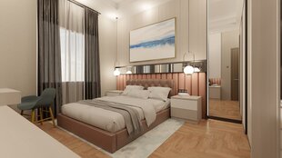Sänky TIARRA, 160x200 cm, ruskea hinta ja tiedot | Sängyt | hobbyhall.fi