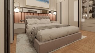 Sänky TIARRA + SAPNAS 2 XL, 140x200 cm, harmaa hinta ja tiedot | Sängyt | hobbyhall.fi