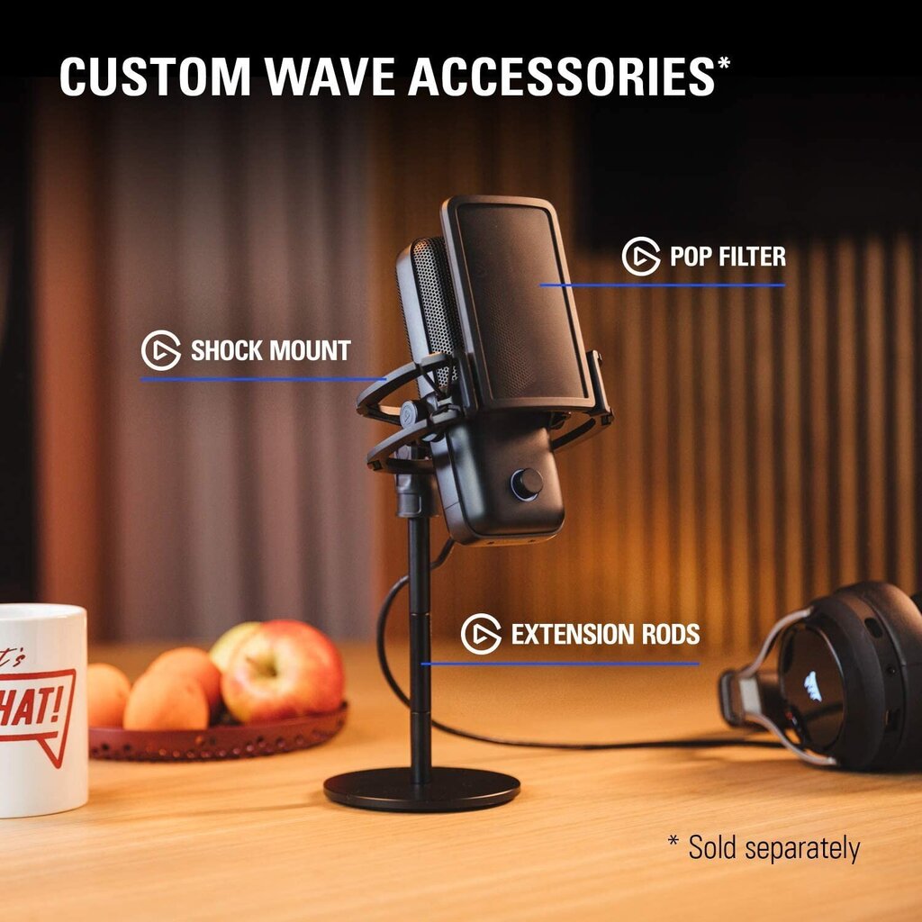 ELGATO WAVE:1 Microphone hinta ja tiedot | Mikrofonit | hobbyhall.fi