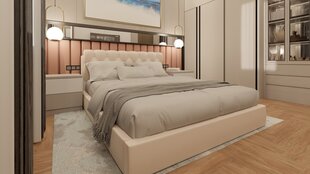 Sänky TIARRA + SAPNAS 2 XL, 140x200 cm, valkoinen hinta ja tiedot | Sängyt | hobbyhall.fi