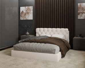 Sänky CORONATION 120x200 cm, valkoinen hinta ja tiedot | Sängyt | hobbyhall.fi