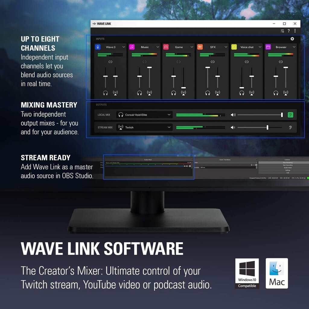 ELGATO WAVE:3 Microphone hinta ja tiedot | Mikrofonit | hobbyhall.fi