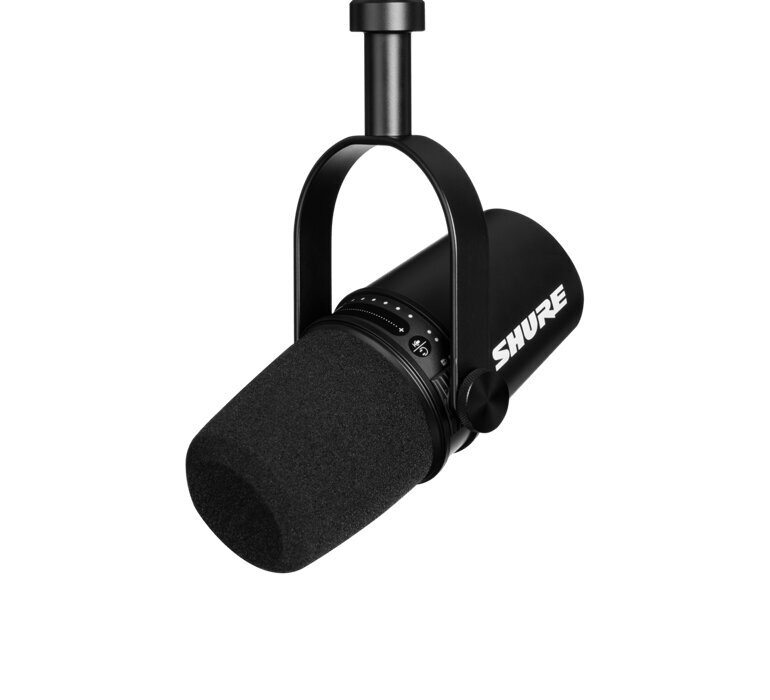 Shure MV7-K mikrofoni, musta hinta ja tiedot | Mikrofonit | hobbyhall.fi