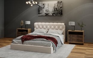 Sänky EMERALD, 120x200 cm, valkoinen hinta ja tiedot | Sängyt | hobbyhall.fi