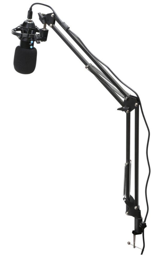 Varr Tube mikrofoni peleille / podcasteille / striimauksille, musta + pidike, pop-suodatin hinta ja tiedot | Mikrofonit | hobbyhall.fi