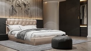 Sänky EMPEROR + SAPNAS 2 XL, 160x200 cm, beige hinta ja tiedot | Sängyt | hobbyhall.fi