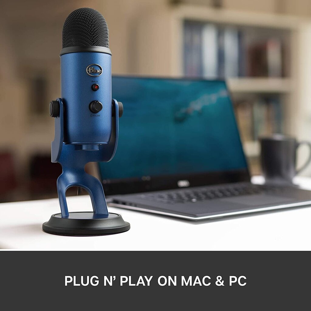 Blue Yeti pöytämikrofoni hinta ja tiedot | Mikrofonit | hobbyhall.fi