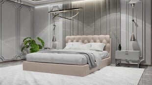 Sänky GEM, 140x200 cm, beige hinta ja tiedot | Sängyt | hobbyhall.fi