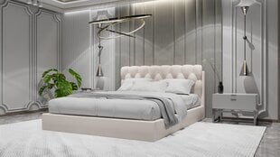 Sänky GEM, 120x200 cm, valkoinen hinta ja tiedot | Sängyt | hobbyhall.fi