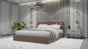 Sänky GEM, 140x200 cm, ruskea hinta ja tiedot | Sängyt | hobbyhall.fi