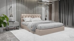 Sänky GEM + SAPNAS 2 XL, 140x200 cm, beige hinta ja tiedot | Sängyt | hobbyhall.fi