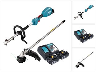 Akumuliatorinė žoliapjovė-multitrimeris Makita DUX 18 RT2X1 18 V + 2x akumuliatoriai 5,0 Ah + įkroviklis hinta ja tiedot | Ruohotrimmerit | hobbyhall.fi