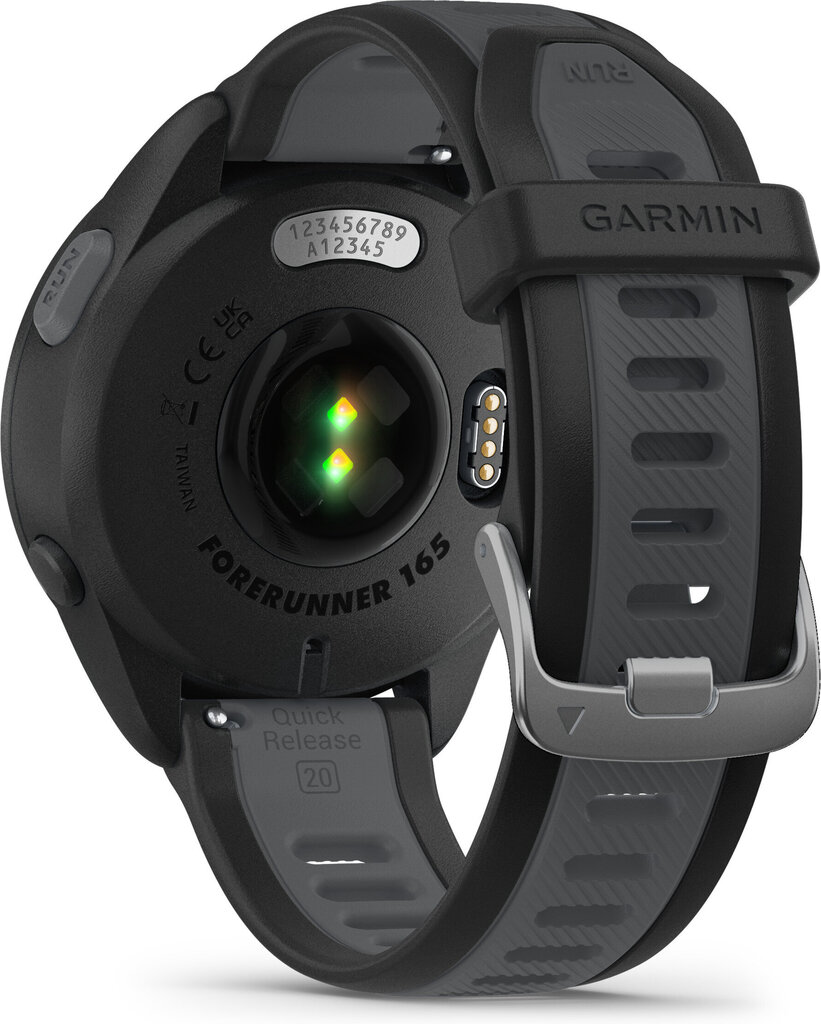 Garmin Forerunner 165 Music Black/Slate Gray 010-02863-30 hinta ja tiedot | Älykellot | hobbyhall.fi