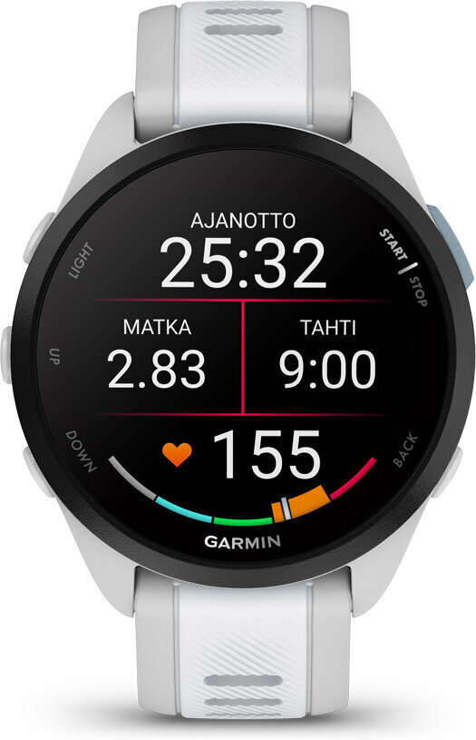 Garmin Forerunner 165 Music Mist Gray/Whitestone 010-02863-31 hinta ja tiedot | Älykellot | hobbyhall.fi