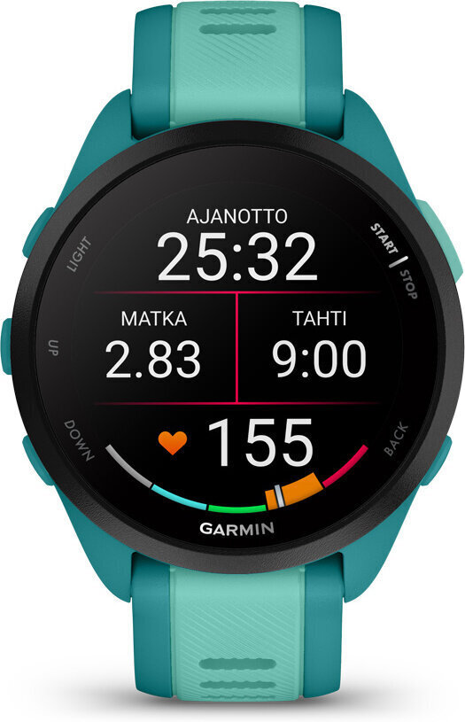 Garmin Forerunner 165 Music Turquoise/Aqua 010-02863-32 hinta ja tiedot | Älykellot | hobbyhall.fi