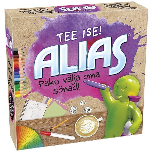 Taktinen lautapeli DIY Alias (EE)