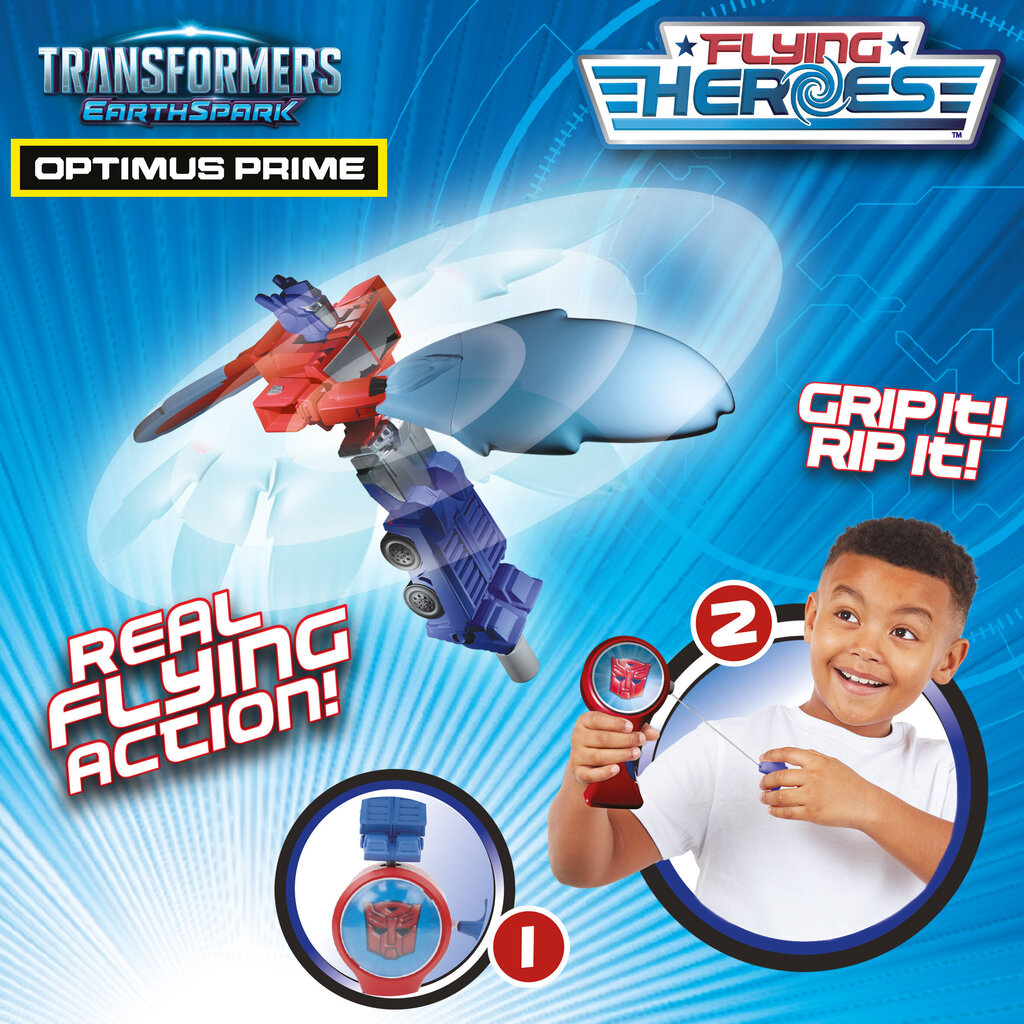 Flying Heroes Transformer Optimus Prime DC hinta ja tiedot | Poikien lelut | hobbyhall.fi